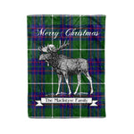 Tartan Blanket With Moose Clan MacIntyre Hunting Modern Plaid Blanket Tartan Plaid Fleece Blanket, Christmas Blanket, tartan blanket, plaid blanket, red plaid blanket, buffalo plaid blanket, green plaid blanket, plaid fleece blanket, blue plaid blanket, red tartan blanket, tartan plaid blanket, black and white plaid blanket, christmas plaid blanket, orange plaid blanket, tartan plaid throw blanket, pink plaid blanket, brown plaid blanket, buffalo check blanket