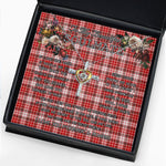 To My Beautiful Soulmate Necklace In Your Eyes I Have Found My Home Clan MacDougall Dress Tartan Cross Dancing Necklace