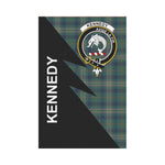 Scotstee Shop Kennedy Tartan Garden Flag - Flash Style