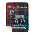 Scotstee Shop Plaid Tartan Blanket With Moose Clan Macdonald Plaid Blanket, plaid blanket australia,plaid blanket canada,plaid christmas blanket,plaid fleece sherpa blanket,plaid sherpa blanket canada,plaid sherpa blanket lipstick,plaid sherpa blanket pink,plaid sherpa blanket queen