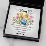 Opal Turtle Necklace - Mother Necklace - You Will Always Be In My Heart - Mother's Day Necklace