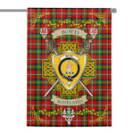 House Flag - Boyd Irish Shield Celtic Cross Tartan Garden Flag St Patrick's Day Garden Flag