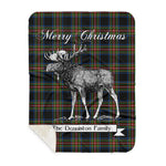 Scotstee Shop Plaid Tartan Blanket With Moose Clan Denniston Plaid Blanket, plaid blanket australia,plaid blanket canada,plaid christmas blanket,plaid fleece sherpa blanket,plaid sherpa blanket canada,plaid sherpa blanket lipstick,plaid sherpa blanket pink,plaid sherpa blanket queen
