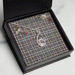 To My Beautiful Soulmate Necklace In Your Eyes I Have Found My Home Clan Little Arisaid Tartan Rising Phoenix Necklace