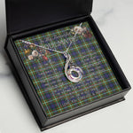 To My Beautiful Soulmate Necklace In Your Eyes I Have Found My Home Clan Ferguson Modern Tartan Rising Phoenix Necklace
