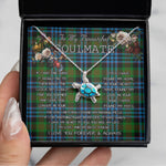 Sea Turtle Necklace To My Beautiful Soulmate Necklace In Your Eyes I Have Found My Home Clan Newlands Tartan Blue Turtle Necklace, Valentine Necklace Gift for Girlfriend Clan Mitchell Ancient Tartan Sunflower Pendant Necklace, Scottish Tartan Jewelry, valentine necklace, necklace girlfriend, necklace for wife, cute necklaces for girlfriend, jewelry for girlfriend, to my soulmate necklace, to my future wife necklace