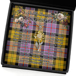 To My Beautiful Soulmate Sunflower Necklace In Your Eyes I Have Found My Home Clan Culloden Tartan Jewelry For Girlfriend, Tartan Sunflower Pendant Necklace, Scottish Tartan Jewelry, valentine necklace, necklace girlfriend, necklace for wife, cute necklaces for girlfriend, jewelry for girlfriend, to my soulmate necklace, to my future wife necklace