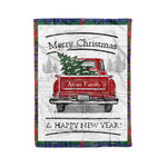 Tartan Blanket Vintage Red Truck with Christmas Tree Family Scottish Clan Aiton plaid blanket, red plaid blanket, buffalo plaid blanket, green plaid blanket, plaid fleece blanket, blue plaid blanket, red tartan blanket, tartan plaid blanket, black and white plaid blanket, , christmas plaid blanket, orange plaid blanket, tartan plaid throw blanket, pink plaid blanket, brown plaid blanket, buffalo check blanket