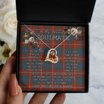 To My Beautiful Soulmate Necklace In Your Eyes I Have Found My Home Clan Fraser Ancient Tartan Forever Love Necklace
