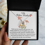 Love Dancing Necklace - Bonus Mom Necklace, Other Mother Neckalce, Gift For Bonus Mom Second Mom Necklace