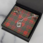 To My Beautiful Soulmate Necklace In Your Eyes I Have Found My Home Clan Grant Ancient Tartan Rising Phoenix Necklace