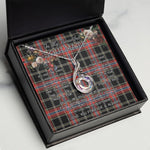 To My Beautiful Soulmate Necklace In Your Eyes I Have Found My Home Clan Norwegian Tartan Rising Phoenix Necklace
