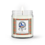 Soy Wax Candle - Buffalo Plaid Candle Clan Badge Bruce Ancient Tartan Plaid Soy Wax Candle, oil candle, candle handmade, wax candle, soy wax, nature wax, natural soy wax, natural soy candles, natural candle