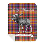 Scotstee Shop Plaid Tartan Blanket With Moose Clan Jacobite Plaid Blanket, plaid blanket australia,plaid blanket canada,plaid christmas blanket,plaid fleece sherpa blanket,plaid sherpa blanket canada,plaid sherpa blanket lipstick,plaid sherpa blanket pink,plaid sherpa blanket queen