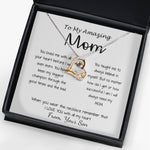 Love Dancing Necklace - Mom Necklace - Gift For Mom From Son - You Have Been My Biggest Champion Mother's Day Gift