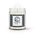 Soy Wax Candle - Buffalo Plaid Candle Clan Badge Carmichael Modern Tartan Plaid Soy Wax Candle, oil candle, candle handmade, wax candle, soy wax, nature wax, natural soy wax, natural soy candles, natural candle