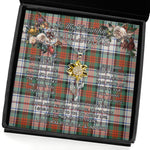 To My Beautiful Soulmate Sunflower Necklace In Your Eyes I Have Found My Home Clan MacDuff Dress Ancient Tartan Jewelry For Girlfriend, Tartan Sunflower Pendant Necklace, Scottish Tartan Jewelry, valentine necklace, necklace girlfriend, necklace for wife, cute necklaces for girlfriend, jewelry for girlfriend, to my soulmate necklace, to my future wife necklace