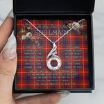 To My Beautiful Soulmate Necklace In Your Eyes I Have Found My Home Clan Tweedie Red Tartan Rising Phoenix Necklace, valentine necklace, necklace girlfriend, necklace for wife, cute necklaces for girlfriend, jewelry for girlfriend, to my soulmate necklace, to my future wife necklace, heart necklace for girlfriend, tartan heart necklace, necklace jewelry, valentines day necklace, valentines necklace for her, valentines day necklace for her, valentine's day necklace for girlfriend,