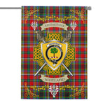 House Flag - Anderson Of Arbrake Irish Shield Celtic Cross Tartan Garden Flag St Patrick's Day Garden Flag