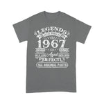 Scotstee Shop - 54 Years Old Gifts Legend Were Born In 1967 54th Birthday Shirt