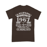 Scotstee Shop - 54 Years Old Gifts Legend Were Born In 1967 54th Birthday Shirt