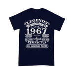 Scotstee Shop - 54 Years Old Gifts Legend Were Born In 1967 54th Birthday Shirt