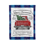 Tartan Blanket Vintage Red Truck with Christmas Tree Family Scottish Clan McKerrell plaid blanket, red plaid blanket, buffalo plaid blanket, green plaid blanket, plaid fleece blanket, blue plaid blanket, red tartan blanket, tartan plaid blanket, black and white plaid blanket, , christmas plaid blanket, orange plaid blanket, tartan plaid throw blanket, pink plaid blanket, brown plaid blanket, buffalo check blanket