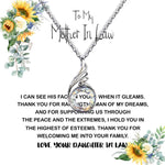 Rising Phoenix Necklace - Mother-In-Law Necklace, Mother In Law Necklace Gift - Man Of My Dream Necklace From Your Daughter In Law