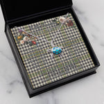 Sea Turtle Necklace To My Beautiful Soulmate Necklace In Your Eyes I Have Found My Home Clan Burns Tartan Blue Turtle Necklace
