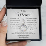 Rising Phoenix Necklace - Mom Necklace - To Mom Necklace, Gorgeous Necklace for Mom from Daughter Mother's Day Gift