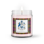 Soy Wax Candle - Buffalo Plaid Candle Carnegie Modern Family Crest Tartan Plaid Soy Wax Candle, oil candle, candle handmade, wax candle, soy wax, nature wax, natural soy wax, natural soy candles, natural candle