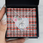 Rising Phoenix Necklace - Valentine Necklace Clan Renton Tartan Gift for Girlfriend, Gift for My Wife Rising Phoenix Necklace