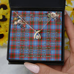 To My Beautiful Soulmate Necklace In Your Eyes I Have Found My Home Clan Skirving Tartan Wishbone Dancing Necklace