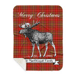 Scotstee Shop Plaid Tartan Blanket With Moose Clan MacDougall Modern Plaid Blanket, plaid blanket australia,plaid blanket canada,plaid christmas blanket,plaid fleece sherpa blanket,plaid sherpa blanket canada,plaid sherpa blanket lipstick,plaid sherpa blanket pink,plaid sherpa blanket queen