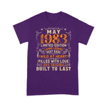 Vintage May 1983 Awesome 38 Yrs Old 38th Birthday Gift Birthday Shirt - Scotstee Shop