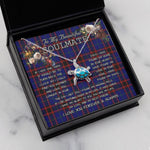 Sea Turtle Necklace To My Beautiful Soulmate Necklace In Your Eyes I Have Found My Home Clan Home Modern Tartan Blue Turtle Necklace