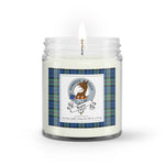 Soy Wax Candle - Buffalo Plaid Candle Clan Badge Baird Ancient Tartan Plaid Soy Wax Candle, oil candle, candle handmade, wax candle, soy wax, nature wax, natural soy wax, natural soy candles, natural candle