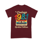 Vintage 1981 Limited Edition 40th Birthday Cassette Tape Birthday Shirt Funny 40th Birthday T Shirts - Scotstee Shop