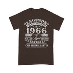 Scotstee Shop - 55 Years Old Gifts Legend Were Born In 1966 Birthday Shirt 55th Birthday Gift Shirt