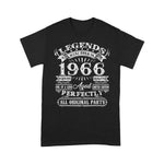 Scotstee Shop - 55 Years Old Gifts Legend Were Born In 1966 Birthday Shirt 55th Birthday Gift Shirt