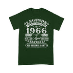 Scotstee Shop - 55 Years Old Gifts Legend Were Born In 1966 Birthday Shirt 55th Birthday Gift Shirt