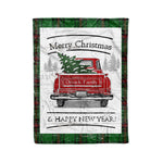 Tartan Blanket Vintage Red Truck with Christmas Tree Family Scottish Clan Orrock plaid blanket, red plaid blanket, buffalo plaid blanket, green plaid blanket, plaid fleece blanket, blue plaid blanket, red tartan blanket, tartan plaid blanket, black and white plaid blanket, , christmas plaid blanket, orange plaid blanket, tartan plaid throw blanket, pink plaid blanket, brown plaid blanket, buffalo check blanket