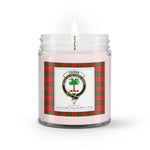 Soy Wax Candle - Buffalo Plaid Candle Clan Crest Badge Cairns Tartan Plaid Soy Wax Candle, oil candle, candle handmade, wax candle, soy wax, nature wax, natural soy wax, natural soy candles, natural candle
