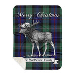 Scotstee Shop Plaid Tartan Blanket With Moose Clan MacKenzie Modern Blue Plaid Blanket, plaid blanket australia,plaid blanket canada,plaid christmas blanket,plaid fleece sherpa blanket,plaid sherpa blanket canada,plaid sherpa blanket lipstick,plaid sherpa blanket pink,plaid sherpa blanket queen