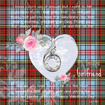 Rising Phoenix Necklace - Valentine Necklace Clan Anderson Ancient Tartan Gift for Girlfriend, Gift for My Wife Rising Phoenix Necklace