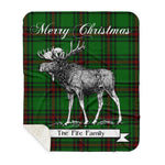 Scotstee Shop Plaid Tartan Blanket With Moose Clan Fife District Plaid Blanket, plaid blanket australia,plaid blanket canada,plaid christmas blanket,plaid fleece sherpa blanket,plaid sherpa blanket canada,plaid sherpa blanket lipstick,plaid sherpa blanket pink,plaid sherpa blanket queen