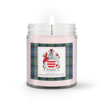 Soy Wax Candle - Buffalo Plaid Candle Cameron of Erracht Ancient Family Crest Tartan Plaid Soy Wax Candle, oil candle, candle handmade, wax candle, soy wax, nature wax, natural soy wax, natural soy candles, natural candle