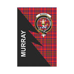 Scotstee Shop Murray (of Dysart) Tartan Garden Flag - Flash Style
