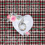 Rising Phoenix Necklace - Valentine Necklace Clan Borthwick Ancient Tartan Gift for Girlfriend, Gift for My Wife Rising Phoenix Necklace