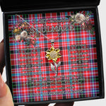 To My Beautiful Soulmate Sunflower Necklace In Your Eyes I Have Found My Home Clan Straiton Tartan Jewelry For Girlfriend